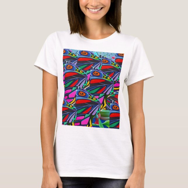 Abstrakt T Shirt (Framsida)