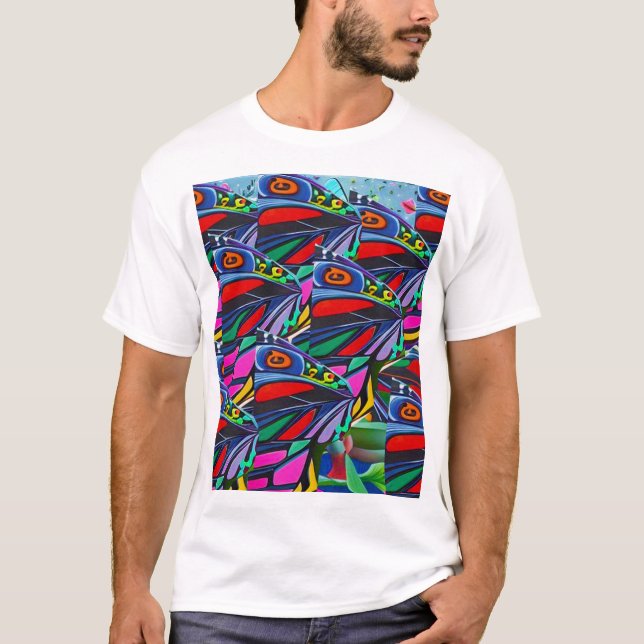 Abstrakt T Shirt (Framsida)