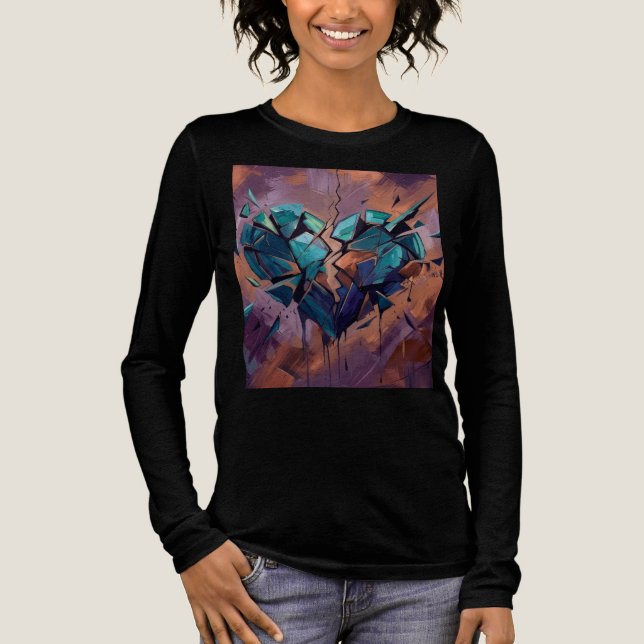 Abstrakt  t shirt (Framsida)