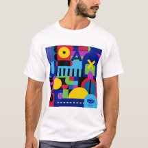 Abstrakt T-shirt