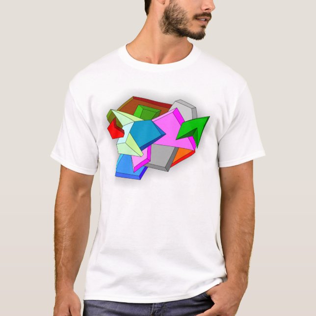 Abstrakt T Shirt (Framsida)