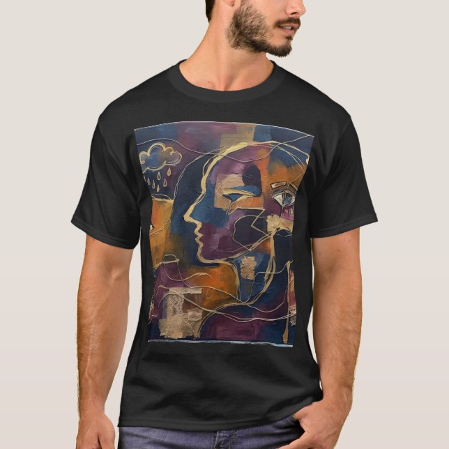 Abstrakt T Shirt (Framsida)