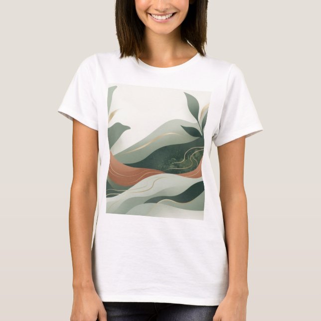 Abstrakt T Shirt (Framsida)