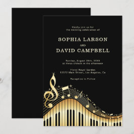 Abstrakt Tangentbord Bröllop Inbjudningar