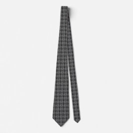 Abstrakt Teal Elegance: Snyggt Necktie Slips