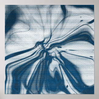 Abstrakt teckning poster