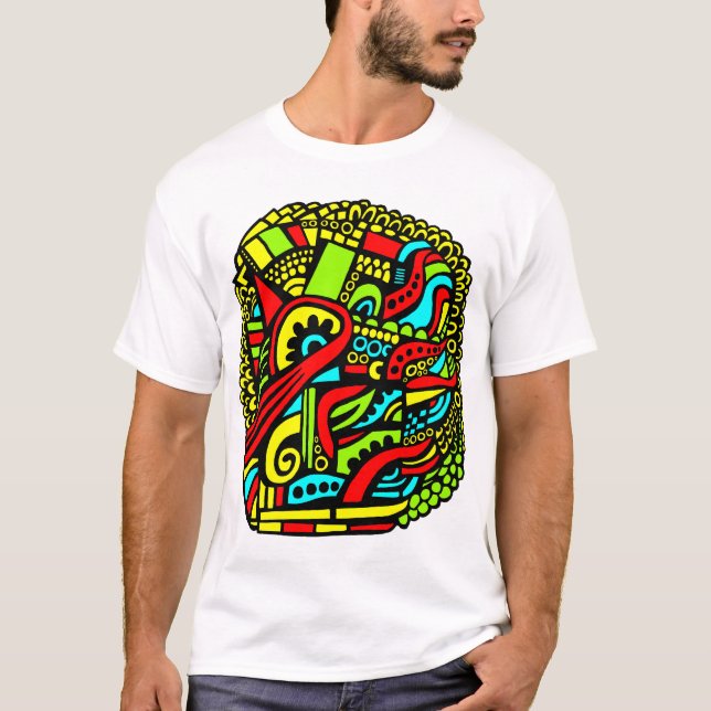 Abstrakt Tee (Framsida)