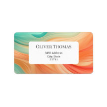 Abstrakt terracotta och grönt av jade