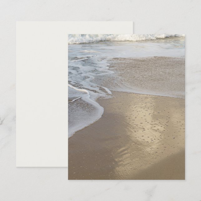 Abstrakt textur av sand på scrapbookpapper (Fram/baksida)