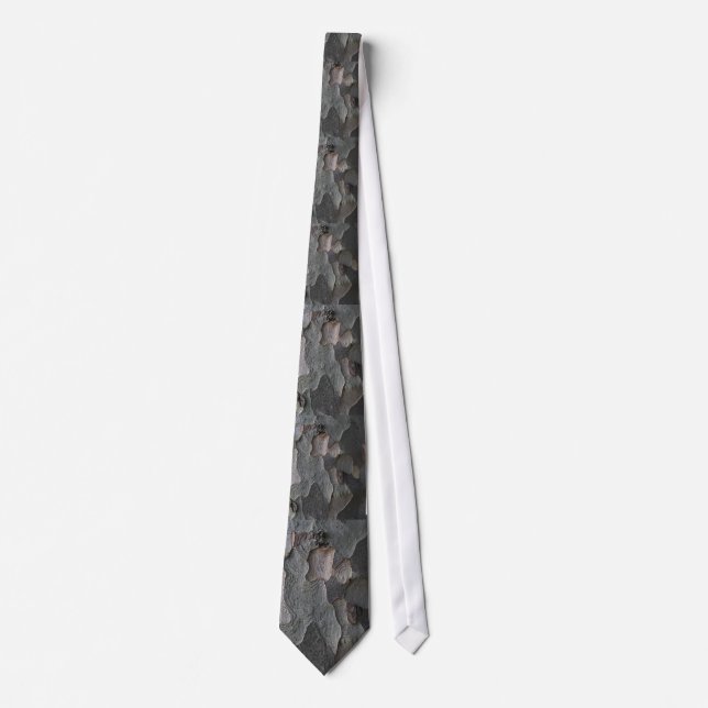 Abstrakt tie för trädskällmakro slips (Framsida)