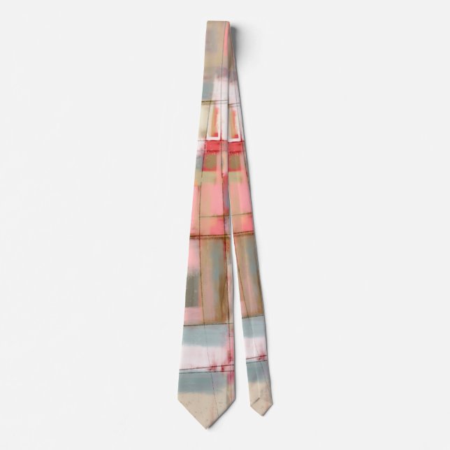 Abstrakt Tie Pinks Marskalkars Gifts Homecoming Ti Slips (Framsida)