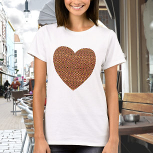 Abstrakt Tile Mönster T-Shirt