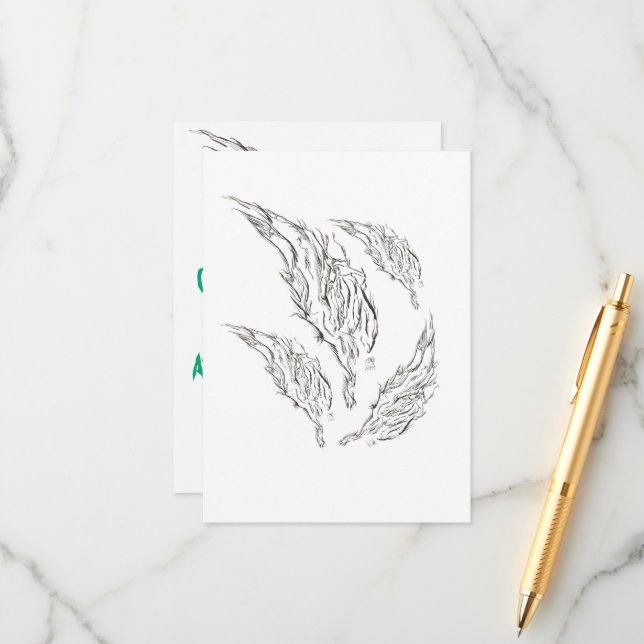 abstrakt tilläggskort (Fram/Back In Situ)