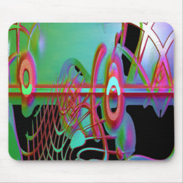 Abstrakt Tillsammans Mousepad Musmatta