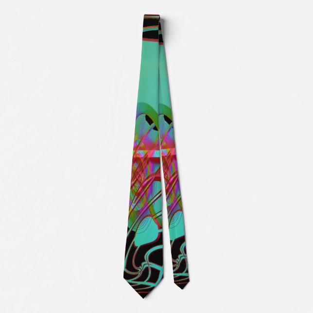 Abstrakt Tillsammans Tie Slips (Framsida)