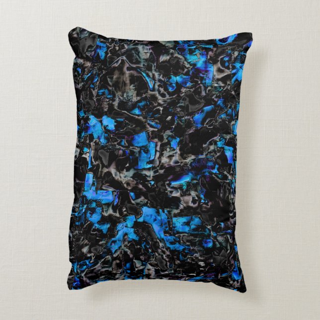 Abstrakt tittar fladdermus vingar över nedfläckad  prydnadskudde (Baksidan(Vertikal))