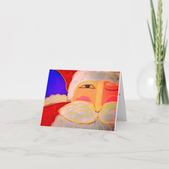 Abstrakt Tomte Kort (Framsida)