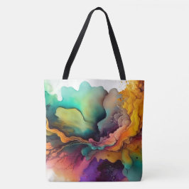 Abstrakt Totebag Tygkasse