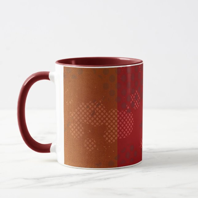 Abstrakt träd grunge Mugg (Vänster)