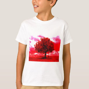 Abstrakt Träd T-shirt