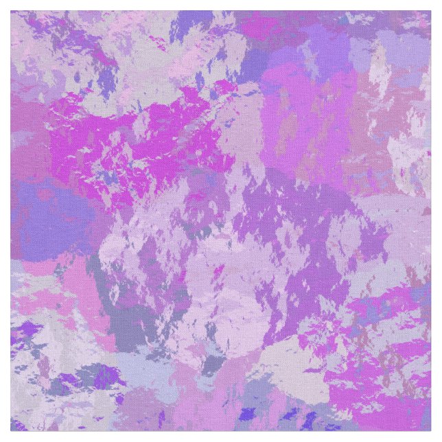 Abstrakt Trendig Camo Rosa Lila Blue Tyg (Närbild)