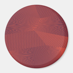 Abstrakt, trendig, modern geometrisk grafik magnet