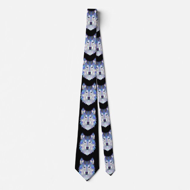 Abstrakt triangelvarghuvud, Tie Slips (Framsida)