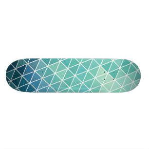 Abstrakt trianglar för Aqua Mini Skateboard Bräda 18,5 Cm