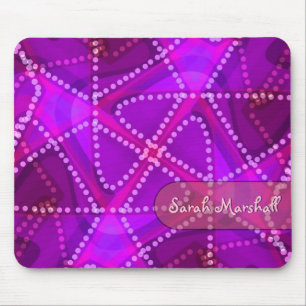 Abstrakt Triangle Dots Art Mousepad Musmatta