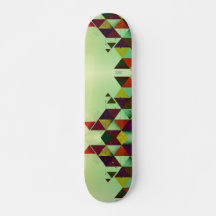 Abstrakt Triangles Skateboard
