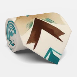 Abstrakt Tribal Manar Neck Tie Slips