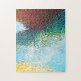 Abstrakt Triptych Part 3 Pussel