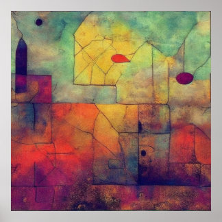 Abstrakt Trojan Horse Poster