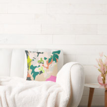 Abstrakt Tropical Orchids Modern Home Decor