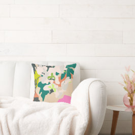 Abstrakt Tropical Orchids Modern Home Decor Kudde