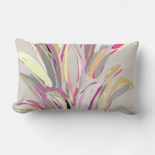 Abstrakt Tropical Plant Vector Art Stil Lumbarkudde