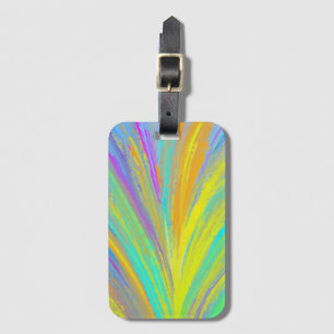 Abstrakt Tropical Summer Roligt Bagagebricka