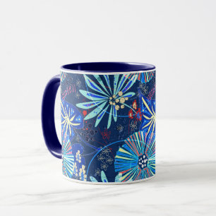 Abstrakt tropiska mugg