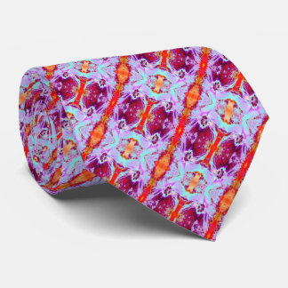 Abstrakt Tropiskt Aqua och Lila Hibiscus Flower Slips