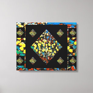 Abstrakt Tulip-Kanvastryck med Dreaming (20 x 16) Canvastryck