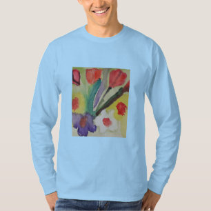 Abstrakt Tulips & Vår blommor T Shirt