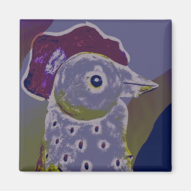 ABSTRAKT TUPP 2 MAGNET (Framsidan)