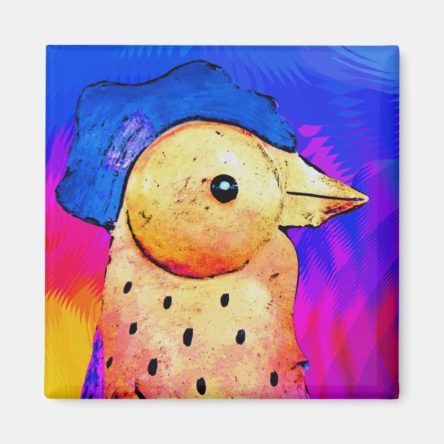 ABSTRAKT TUPP 4 MAGNET (Framsidan)