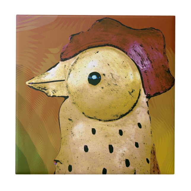 ABSTRAKT TUPP 5 KAKELPLATTA (Framsidan)