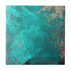 abstrakt turkos teal grunge struktur kakelplatta
