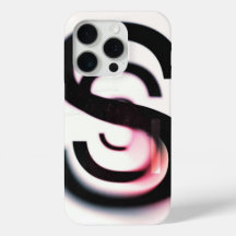 Abstrakt Typografi "Silo" Telefonväska
