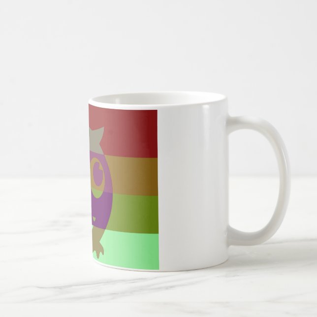 Abstrakt Uggla Mugg (Höger)
