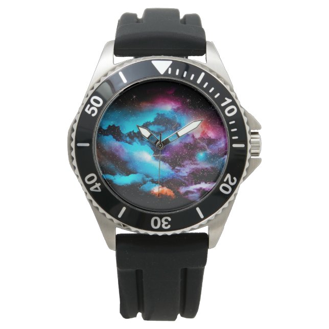 Abstrakt Universe Art Watch Armbandsur (Framsida)