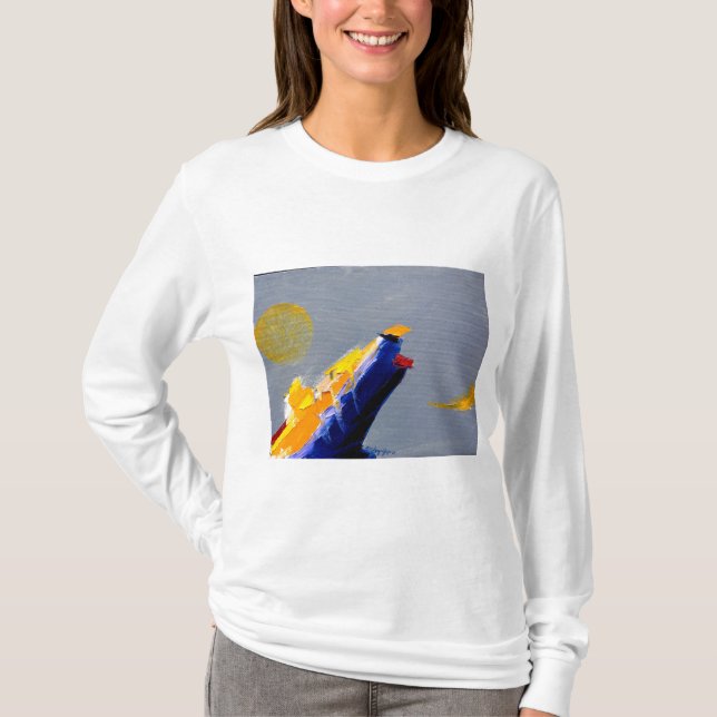 abstrakt universum t shirt (Framsida)