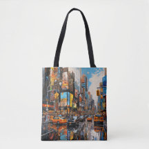 Abstrakt Urban City Street Painting
